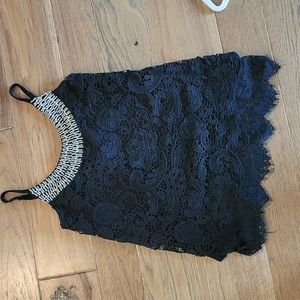 Beaded tank top